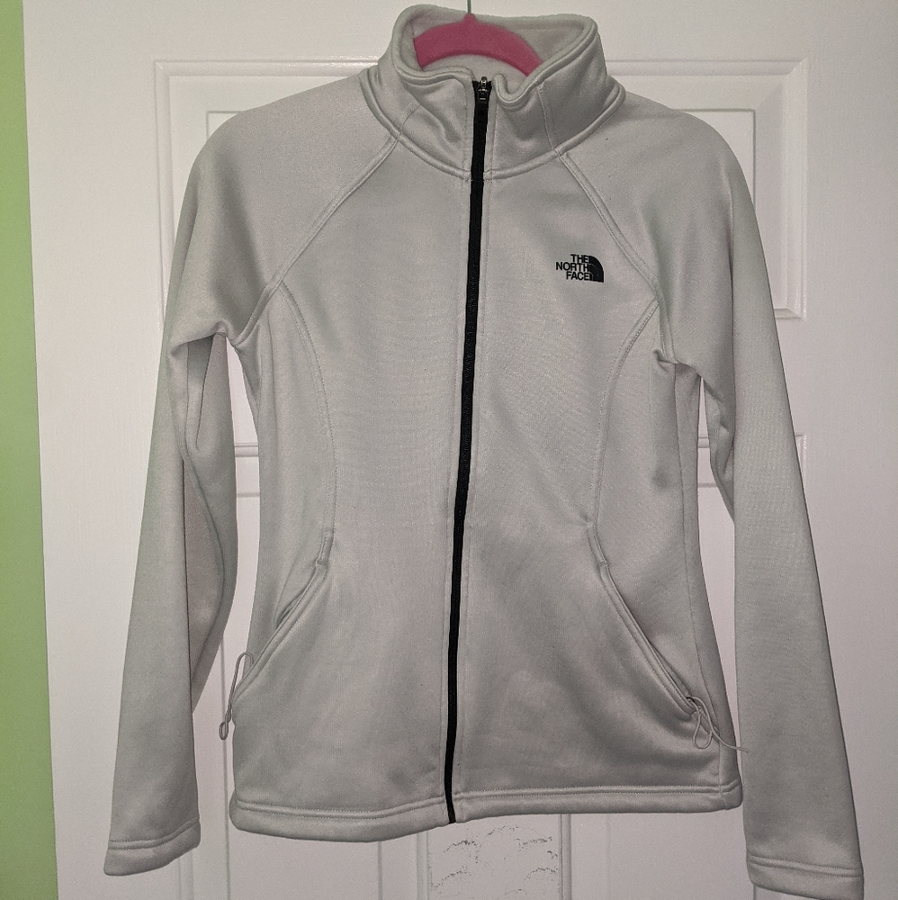 Women's North face full zip athletic fit sweater